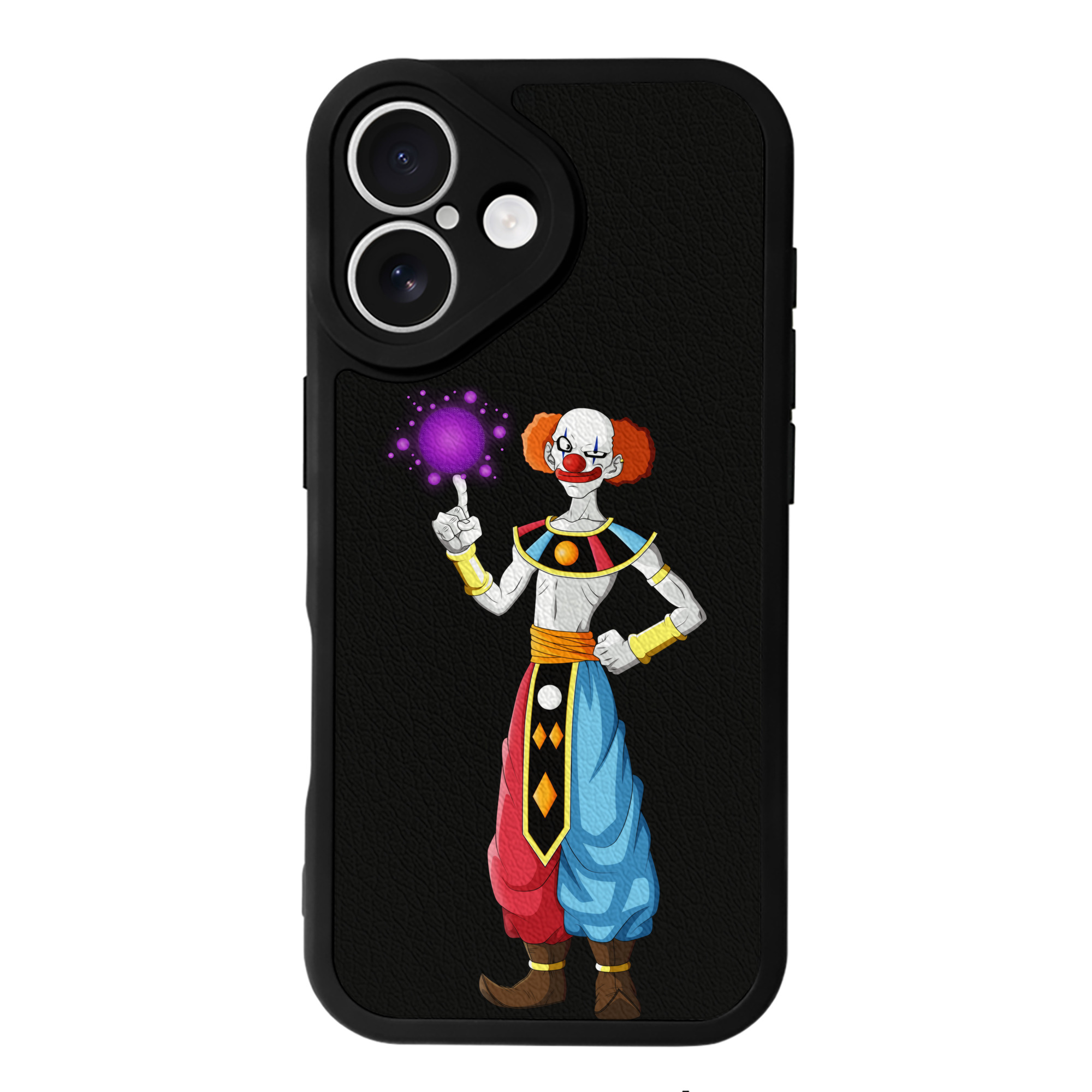 （画像用） ドラゴンボール DRAGON BALL 【iPhone 16シリーズ対応】シリコンスマホケース（レザー調） 材質：シリコン